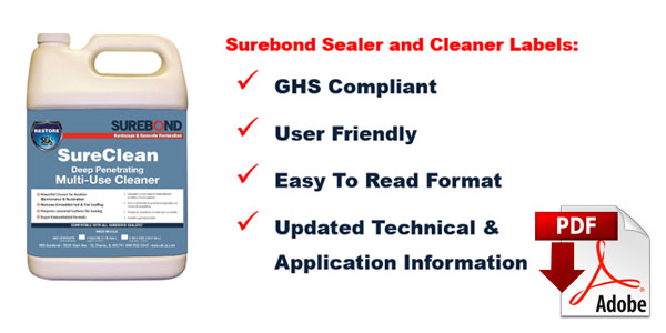 New Surebond Labels Coming Soon